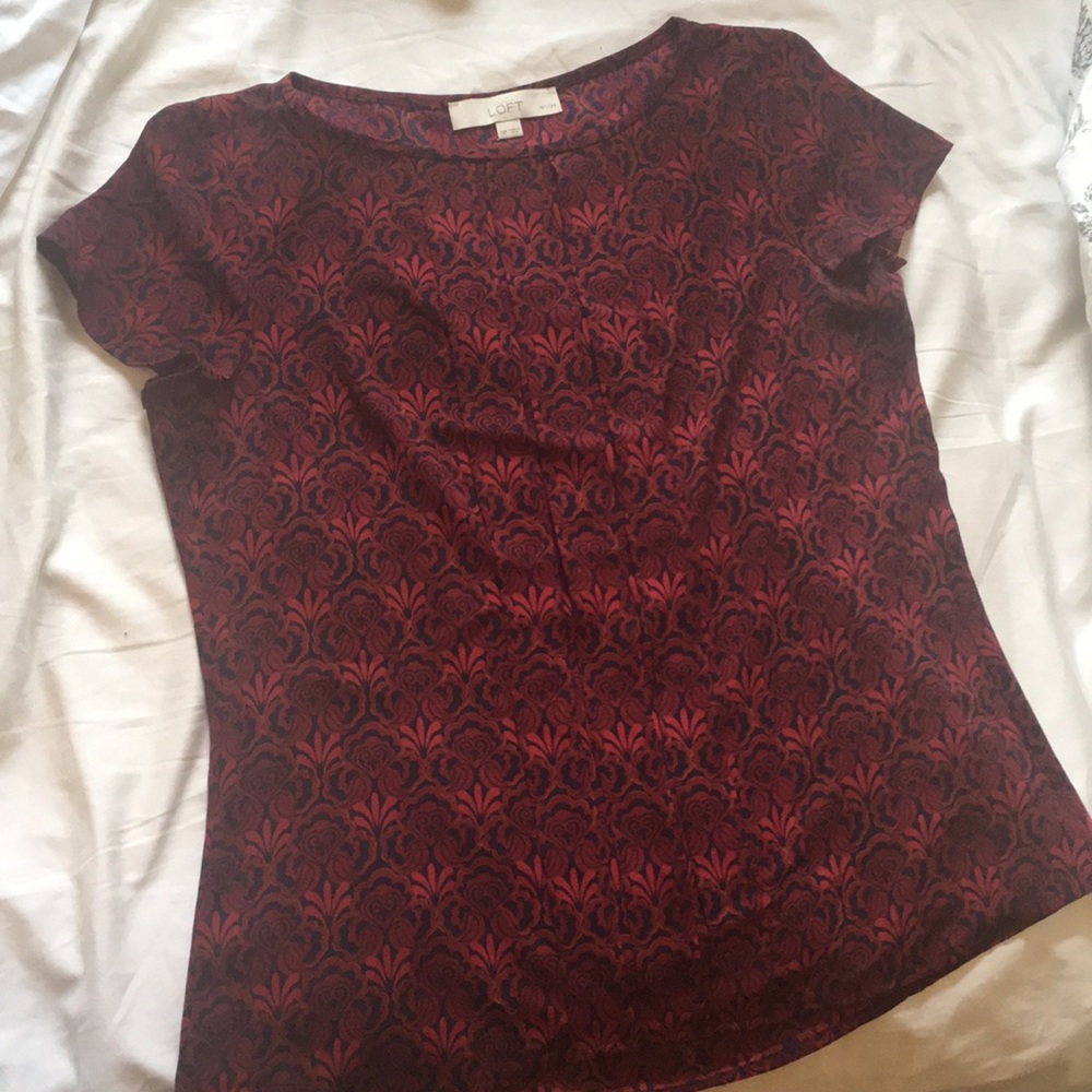 Pink LOFT Blouse